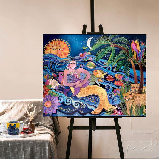 Quadro Laurel Burch ''La Sirena'' 100X80