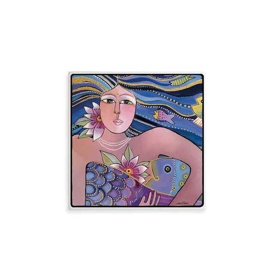 Formella Laurel Burch ''La Sirena'' 21X21