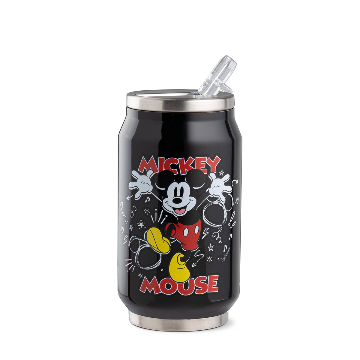 Thermische Trinkflasche in Dosenform Mickey Mouse 350 ml