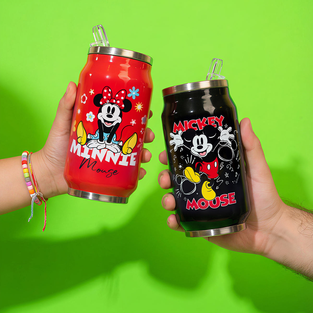 Thermische Trinkflasche in Dosenform Minnie Mouse 350 ml