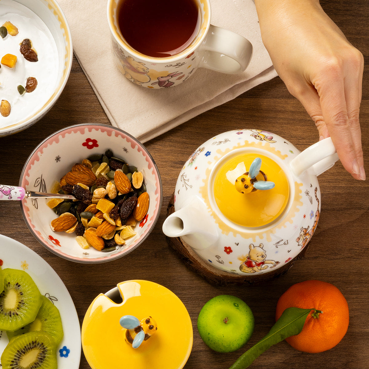 Teiera con Tazza Winnie The Pooh Ml 400