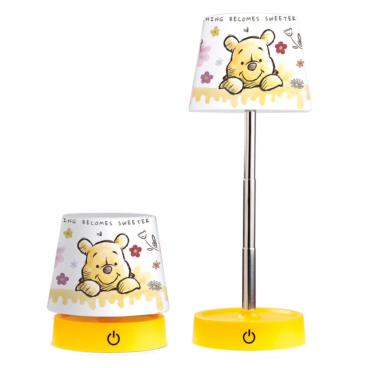 Winnie the Pooh LED Lamp Yellow
