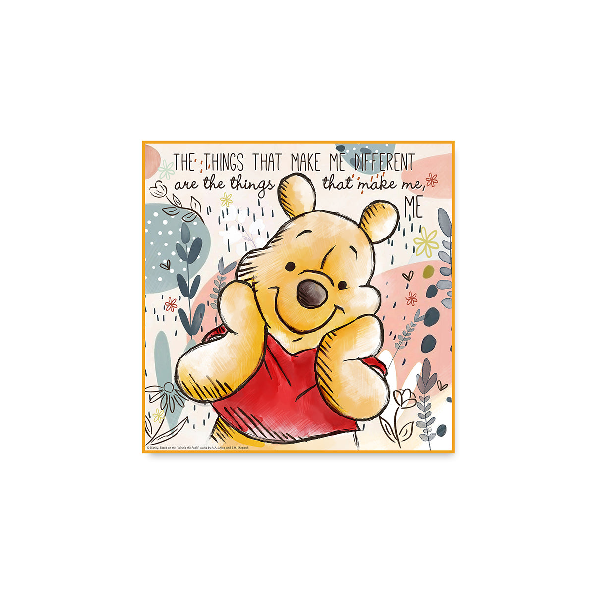 Quadro Winnie The Pooh 50x50
