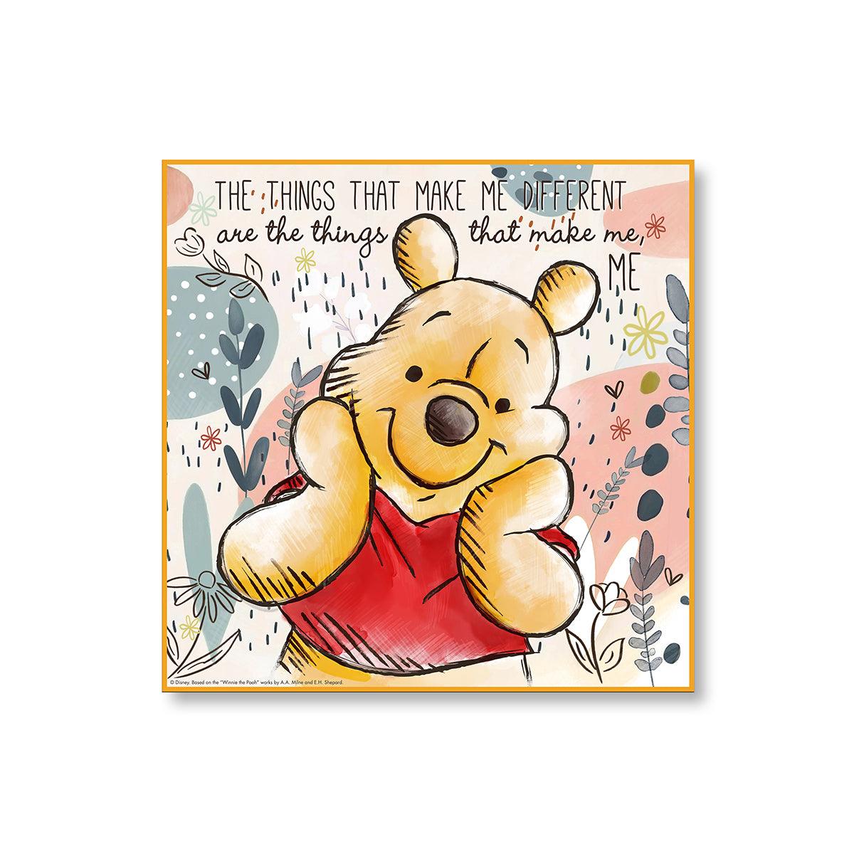 Quadro Winnie The Pooh 70x70