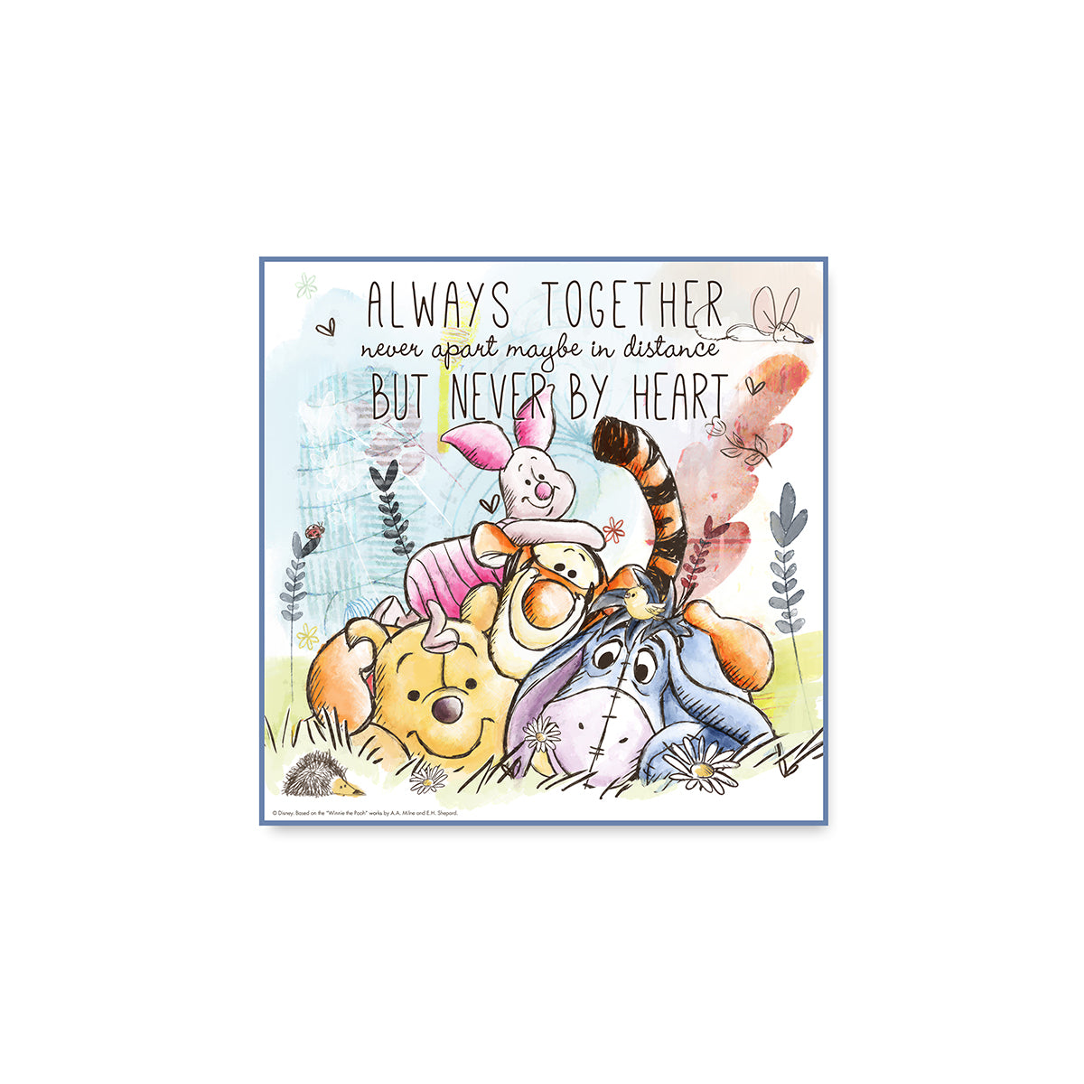 Quadro Winnie The Pooh And Friends 50x50