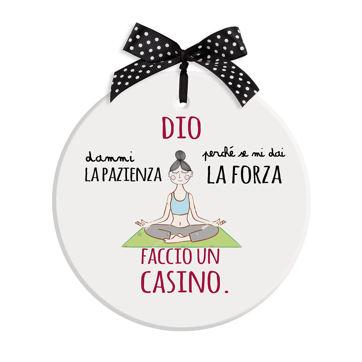 Formella Pensieri&Parole ''Pazienza'' D14
