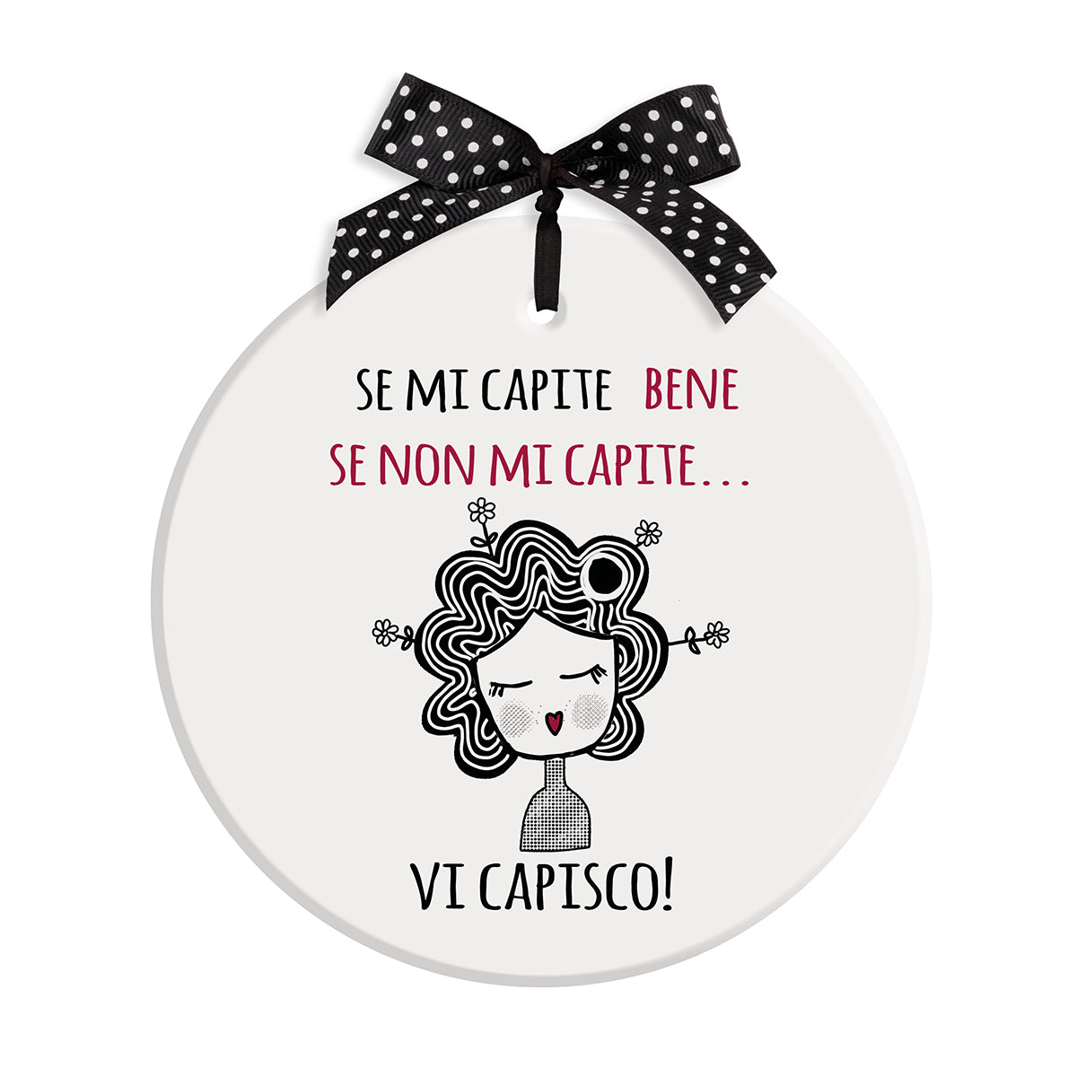 Formella Pensieri&Parole ''Vi Capisco'' D14