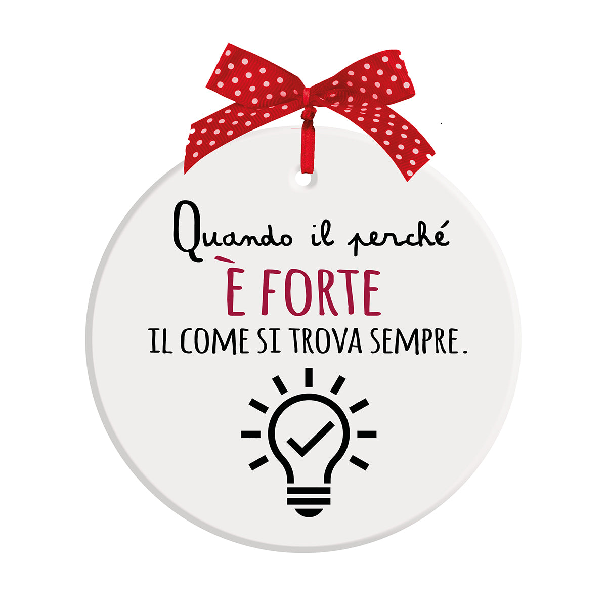 Formella Pensieri&Parole ''E' Forte'' D14