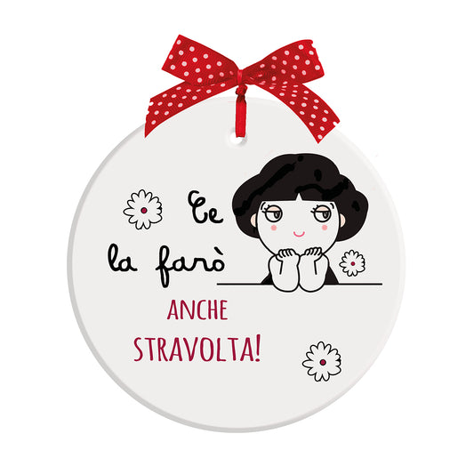 Formella Pensieri&Parole ''Stravolta'' D14