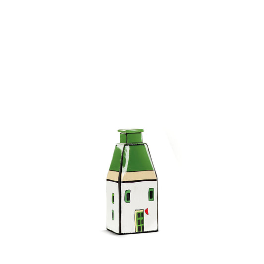 Contenitore Profumatore con tappo Le Casette Verde 8X19