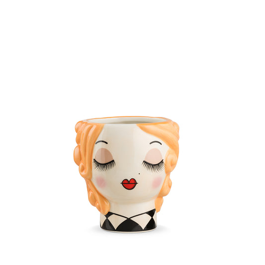 Vaso Le Pupazze Gaia Arancione 12X11