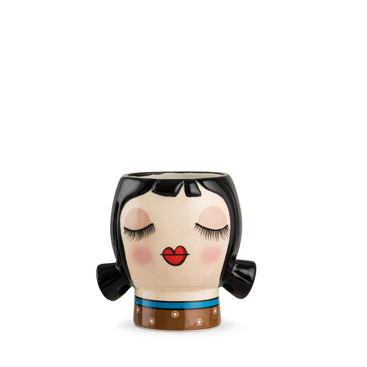 Vaso Le Pupazze Amelie Nero 12X11