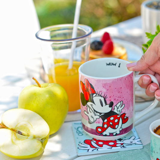 Mug Impilabile Minnie Mouse I Am Rosa Ml.350