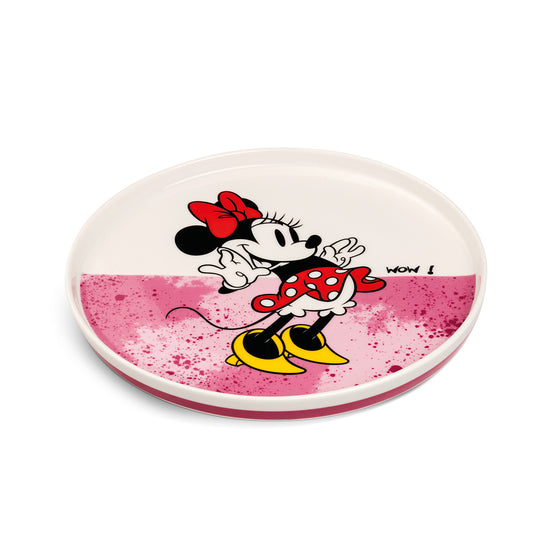 Piatto Dessert Minnie Mouse I Am Rosa D.20