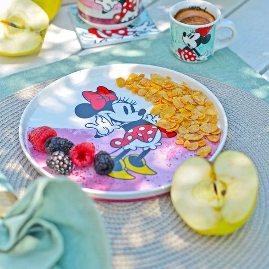Piatto Dessert Minnie Mouse I Am Rosa D.20