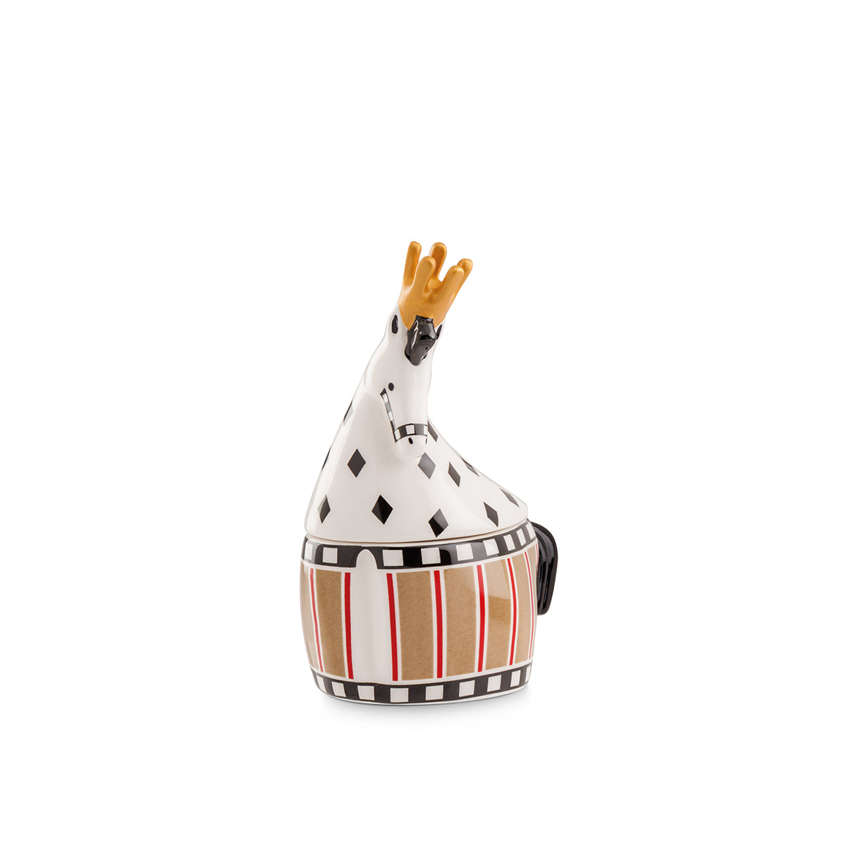 Contenitore Cavallo I Girgenti Marrone 9X14