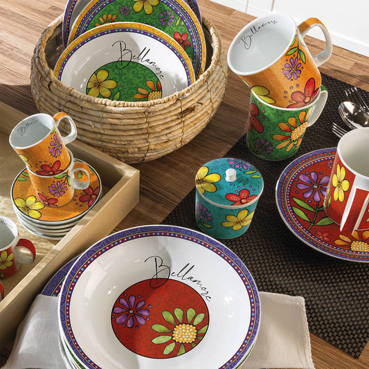 Set 2 tazze caffè Bellamore Arancio ML 100