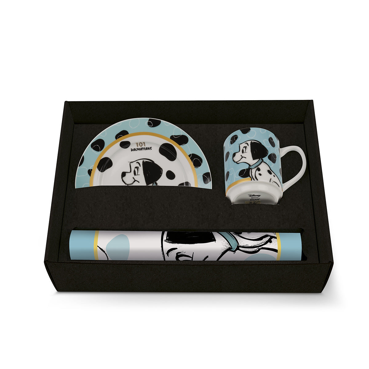 Set Tovaglietta/Piatto/Mug Carica 101 Celeste