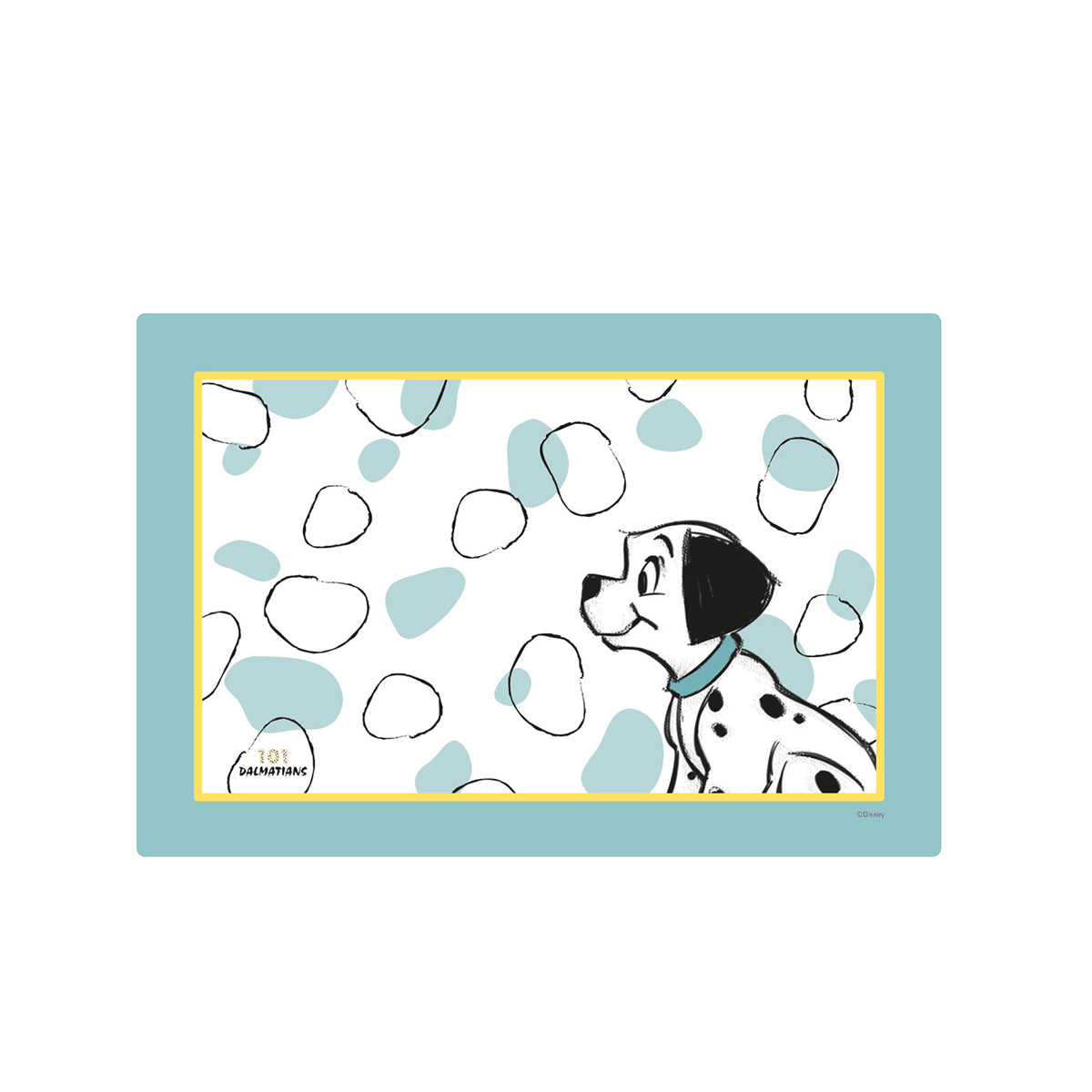 Set Tovaglietta/Piatto/Mug Carica 101 Celeste