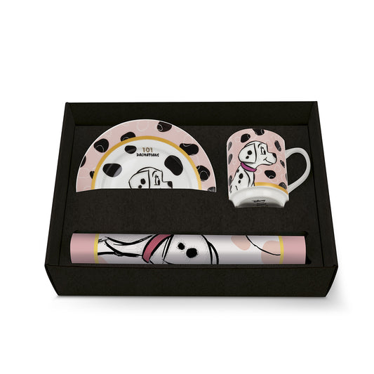 Set Tovaglietta/Piatto/Mug Carica 101 Rosa