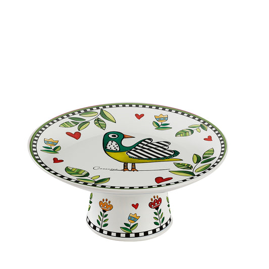 Alzata Cocoricò Verde 19X9