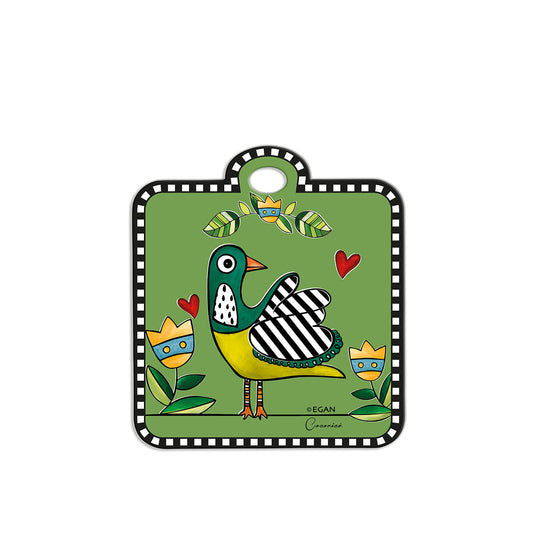 Sottopentola Cocoricò Verde 16X18