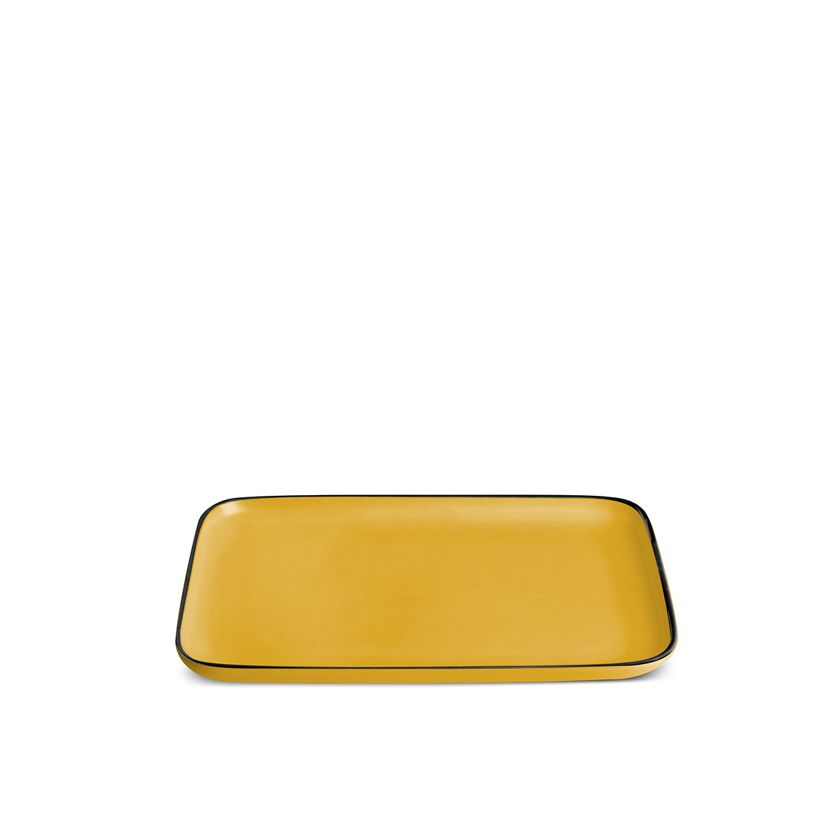 Piattino Vassoio Cocoricò Giallo 21X13