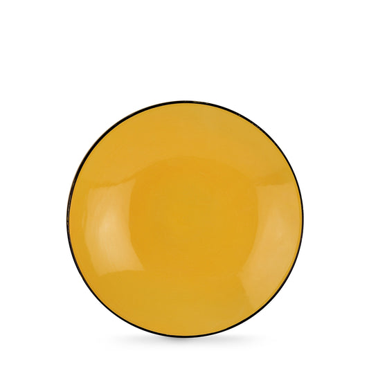 Set 6 Piatti Fondi Cocoricò Giallo DM 21