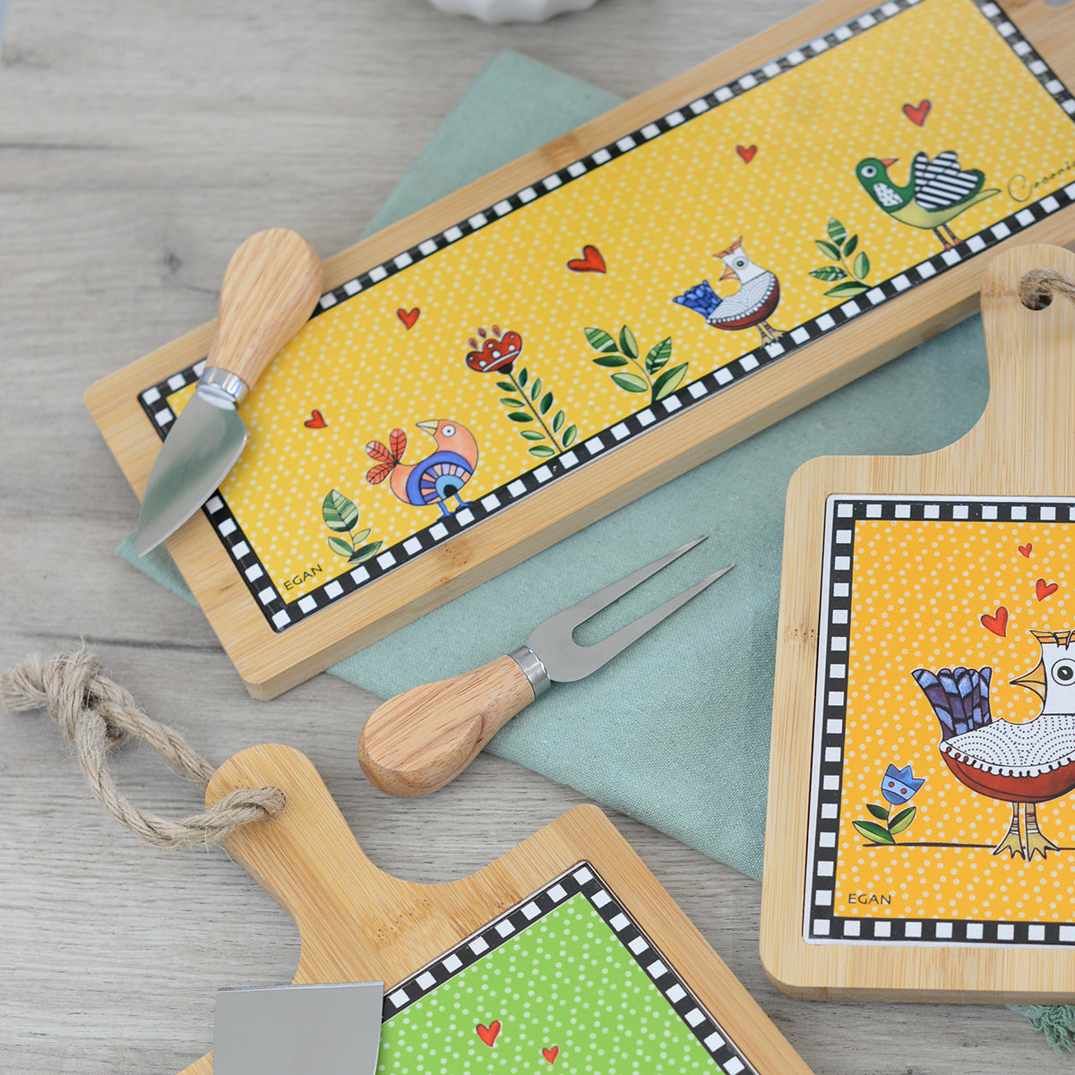 Chopping board Cocoricò Yellow CM42X13