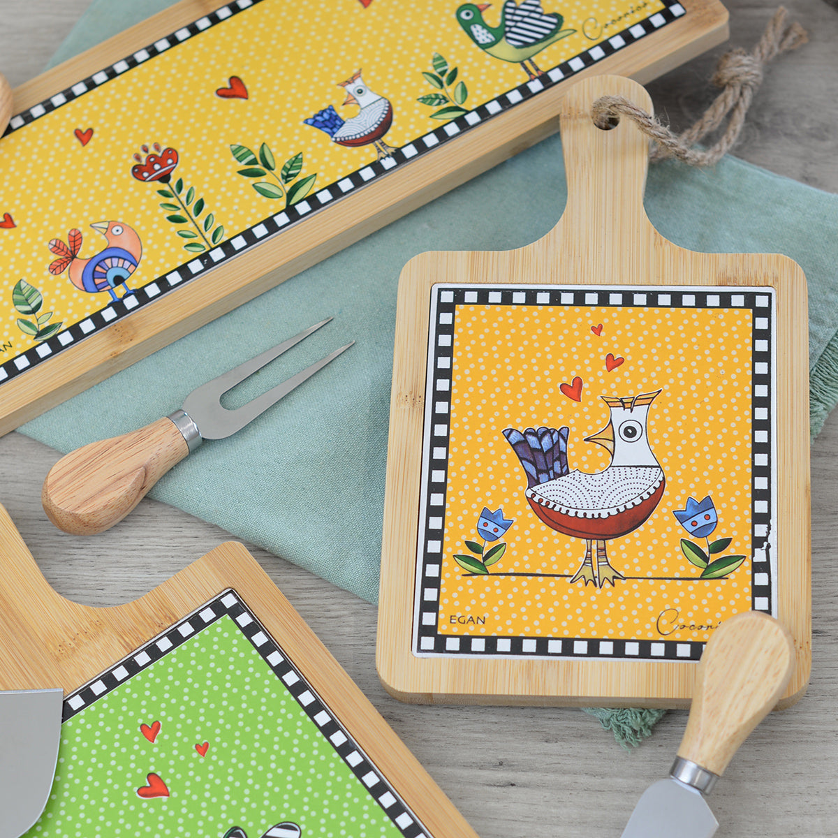 Chopping board Cocoricò Orange CM24X15