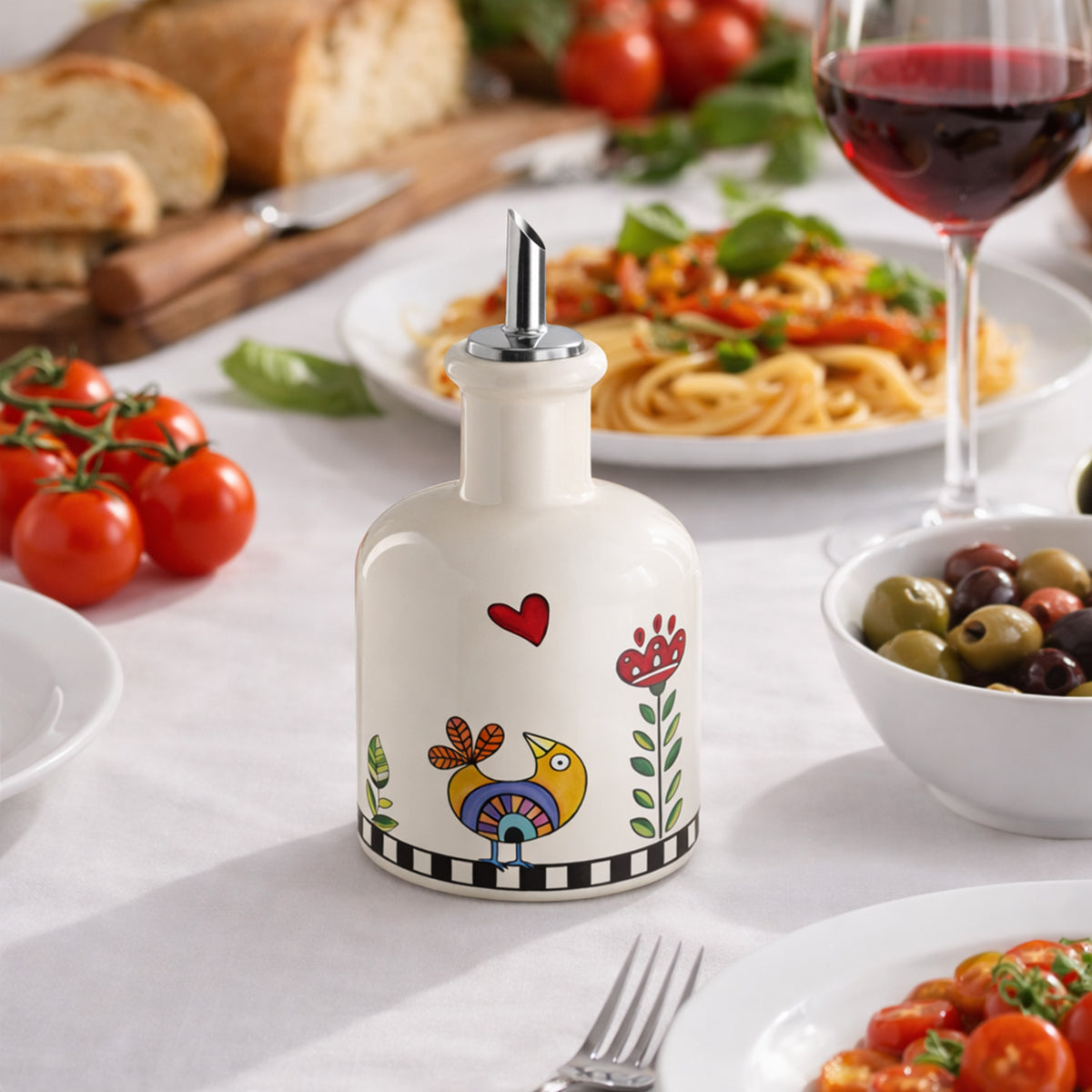 Bottiglia Olio/Aceto Cocorico' Ml 230