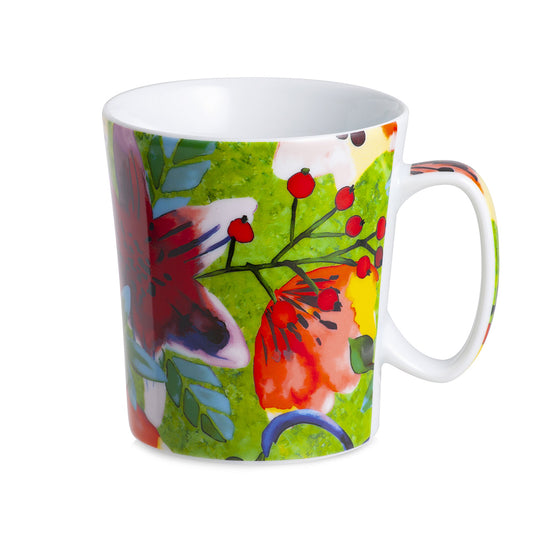 Mug Seta Verde 430 ml