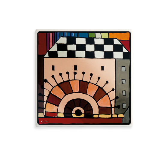 Formella "Il Cambiamento" XII-XVI 21X21