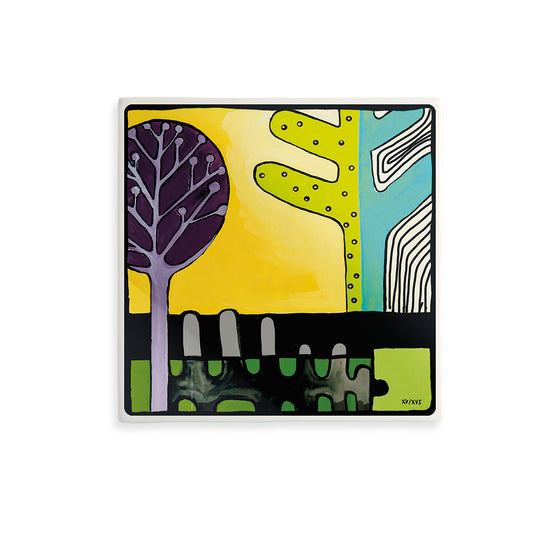 Formella "Il Cactus" XV-XVI 21X21