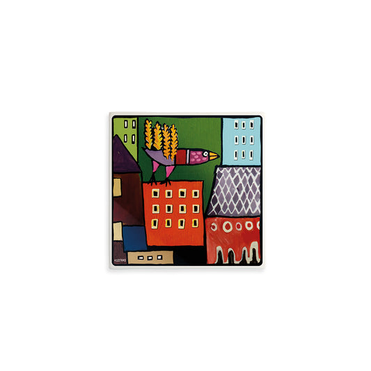 Formella "La Vita" VII-XVI 11X11
