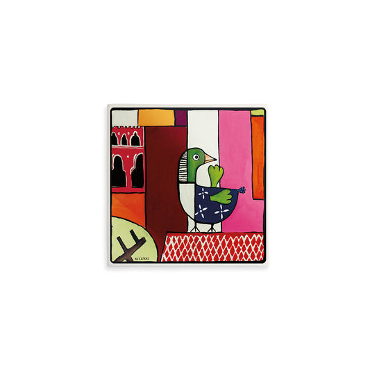Formella "Sui Tetti" XIII-XVI 11X11