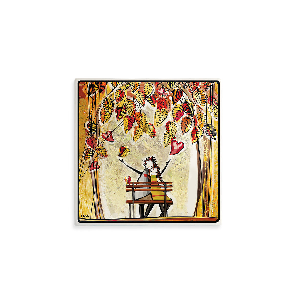 Formella You & Me "Autunno" 11X11