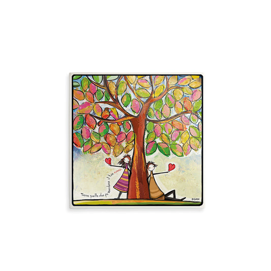 Formella You & Me "Primavera" 21X21