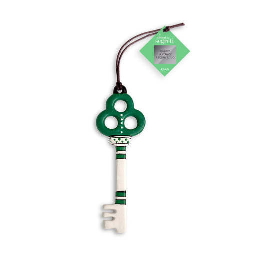 Chiave Dei Segreti Trifoglio Verde 13X4