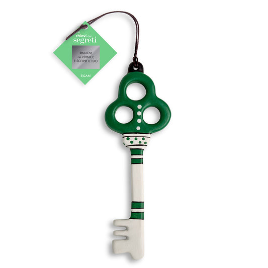Chiave Dei Segreti Trifoglio Verde 18X6,5