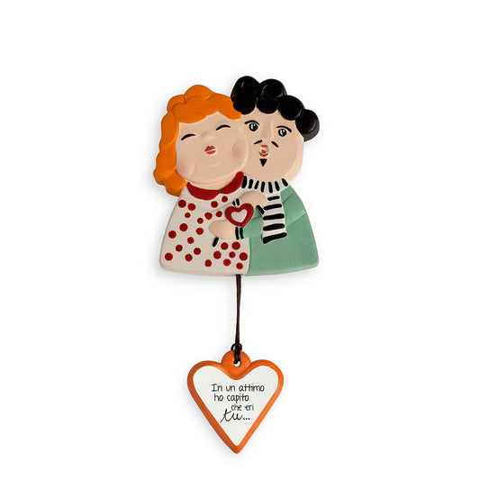 Formella Magnete Le Chicche ''Cuore'' 