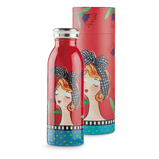 Bottiglia termica Le Pupazze Rossa ML.500