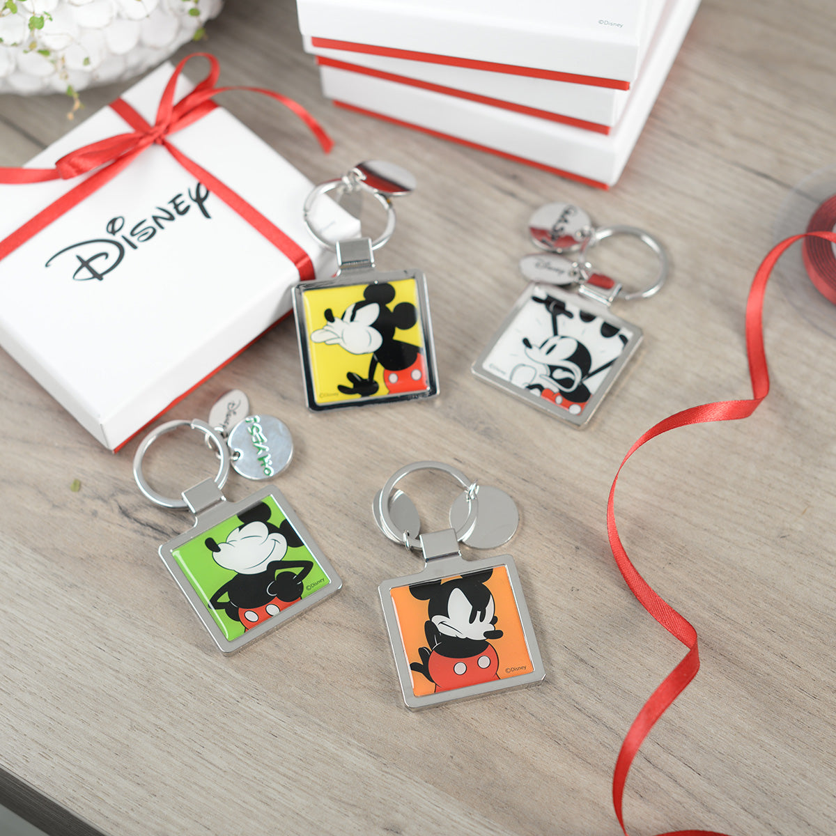 Portachiave Mickey I am Arancione