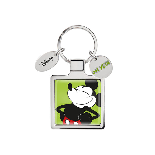 Portachiave Mickey I am Verde