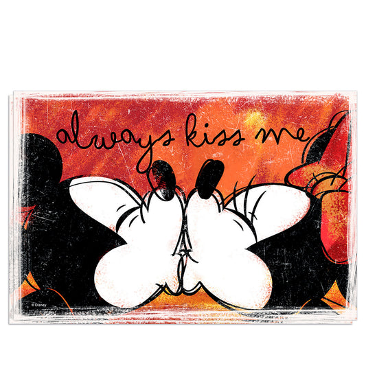 Set 2 Tovagliette Rosse Mickey e Minnie