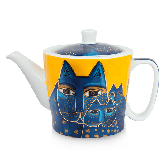 Teiera Laurel Burch Blu