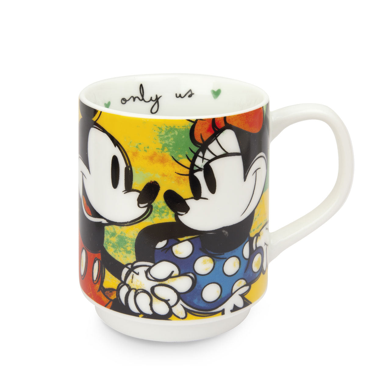 Set 2 Mug Impilabili Mickey con 2 Tovagliette