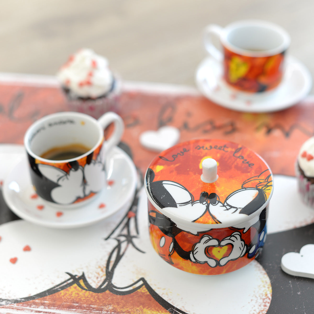 Zuccheriera Mickey Rossa