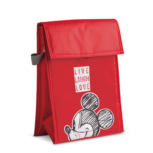 Borsa termica Mickey Live Laugh Love Rosso