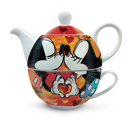 Teiera con Tazza Mickey e Minnie